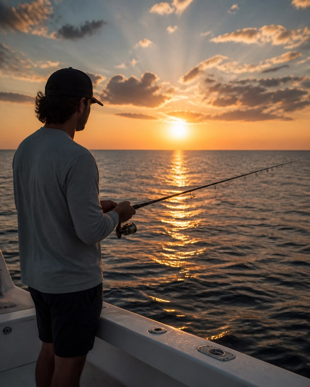 Sunset Catch 🌇